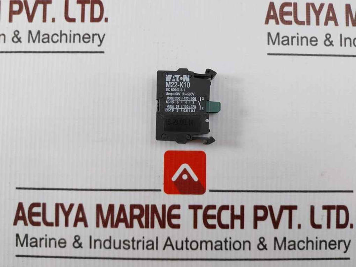 Eaton M22-k10 Contact Block 6kv 500v 5a 600vac