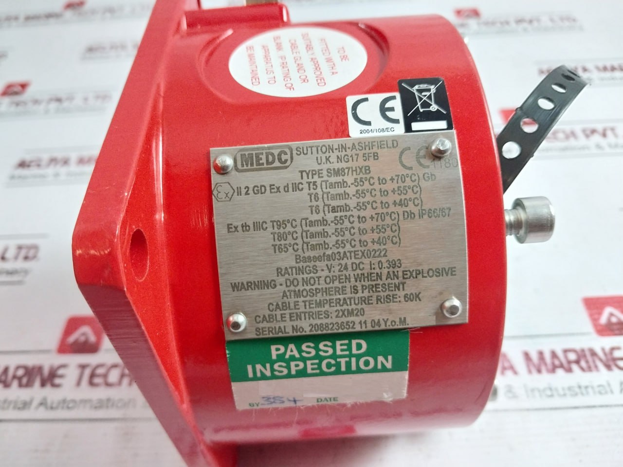 Eaton Medc Sm87Hxb 5 Joule Ex Xenon Range Led Base Module