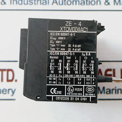 Eaton Moeller Series Ze-4 Thermal Overload Relay 6A 690V
