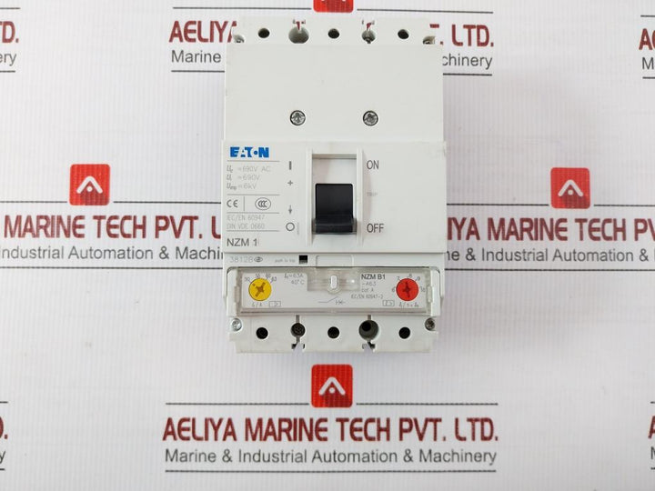 Eaton Molded Case Circuit Breaker 63A 690V 50-63A Nzm 1