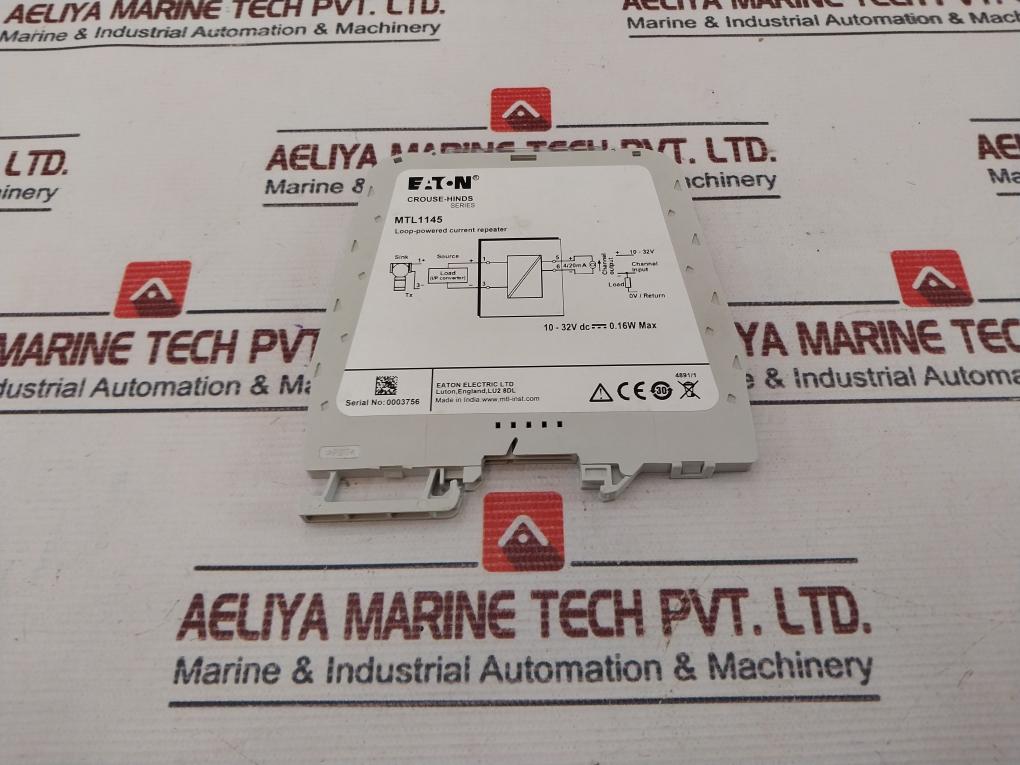 Eaton Mtl1145 Loop-powered Current Repeater 10-32v Dc