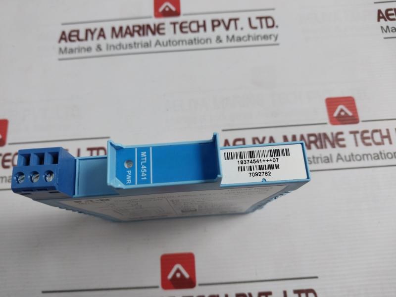 Eaton Mtl4541 Repeater Power Supply 4-20Ma For 2/3 Wire Transmitter -20C To 60C