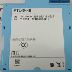 Mtl4544B 2 Ch Repeater Power Supply Module Eaton 4/20Ma 20-35Vdc