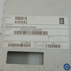 Mtl4544B 2 Ch Repeater Power Supply Module Eaton 4/20Ma 20-35Vdc