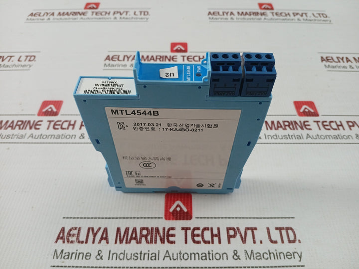 Mtl4544B 2 Ch Repeater Power Supply Module Eaton 4/20Ma 20-35Vdc
