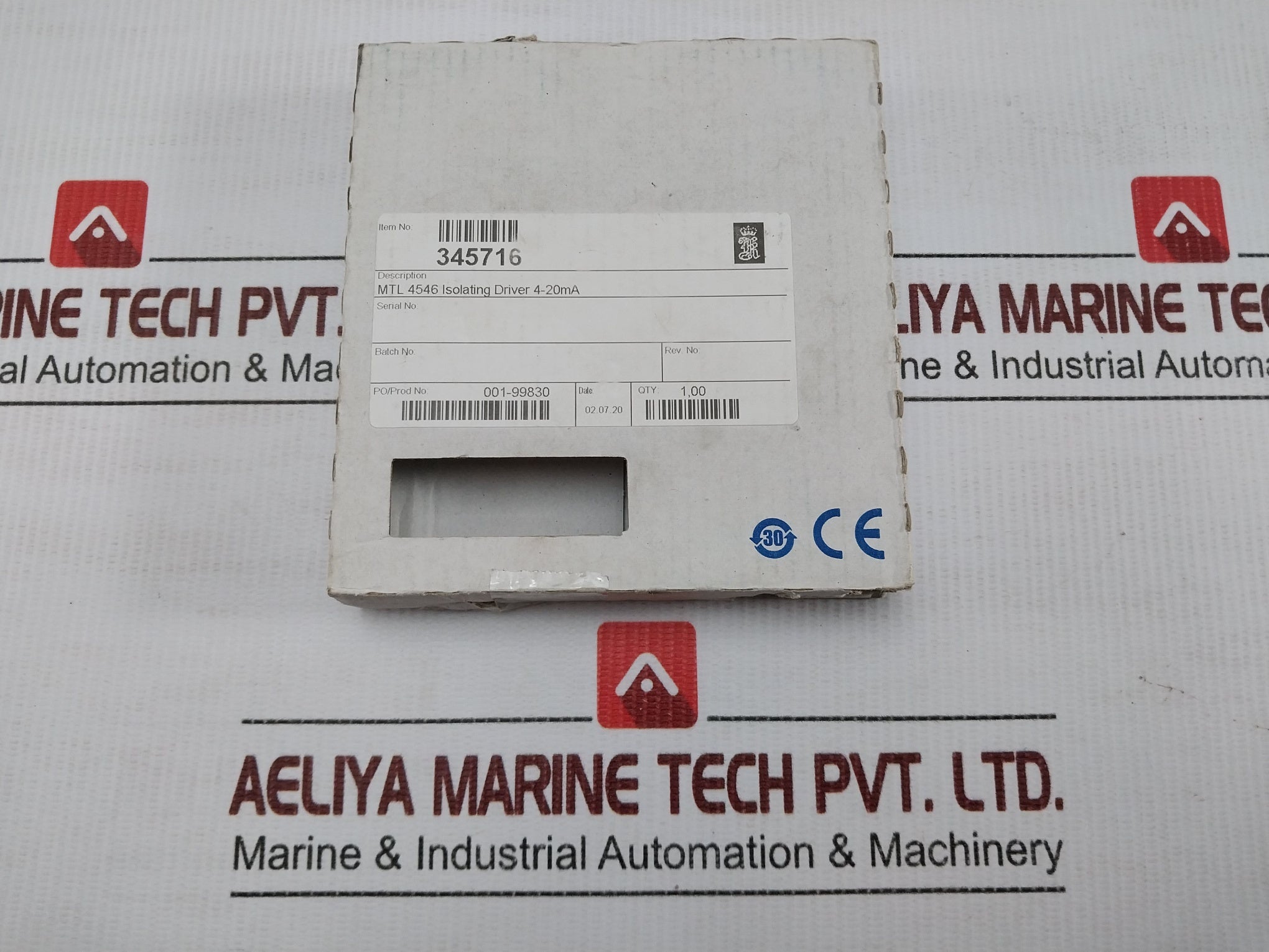Eaton Isolating Driver For 4–20Ma Hart Valve Positioner Mtl4546