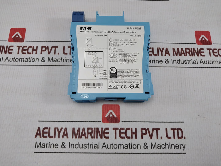 Eaton Isolating Driver For 4–20Ma Hart Valve Positioner Mtl4546