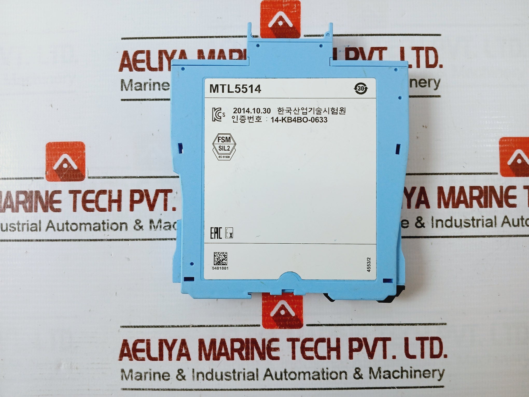 Eaton Mtl5514 Proximity Detector Interface W/ Line Fault Detection Alarm 20-35V