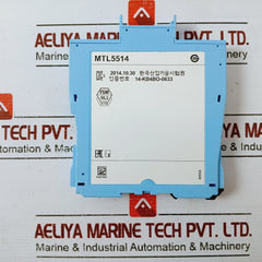 Eaton Mtl5514 Proximity Detector Interface W/ Line Fault Detection Alarm 20-35V