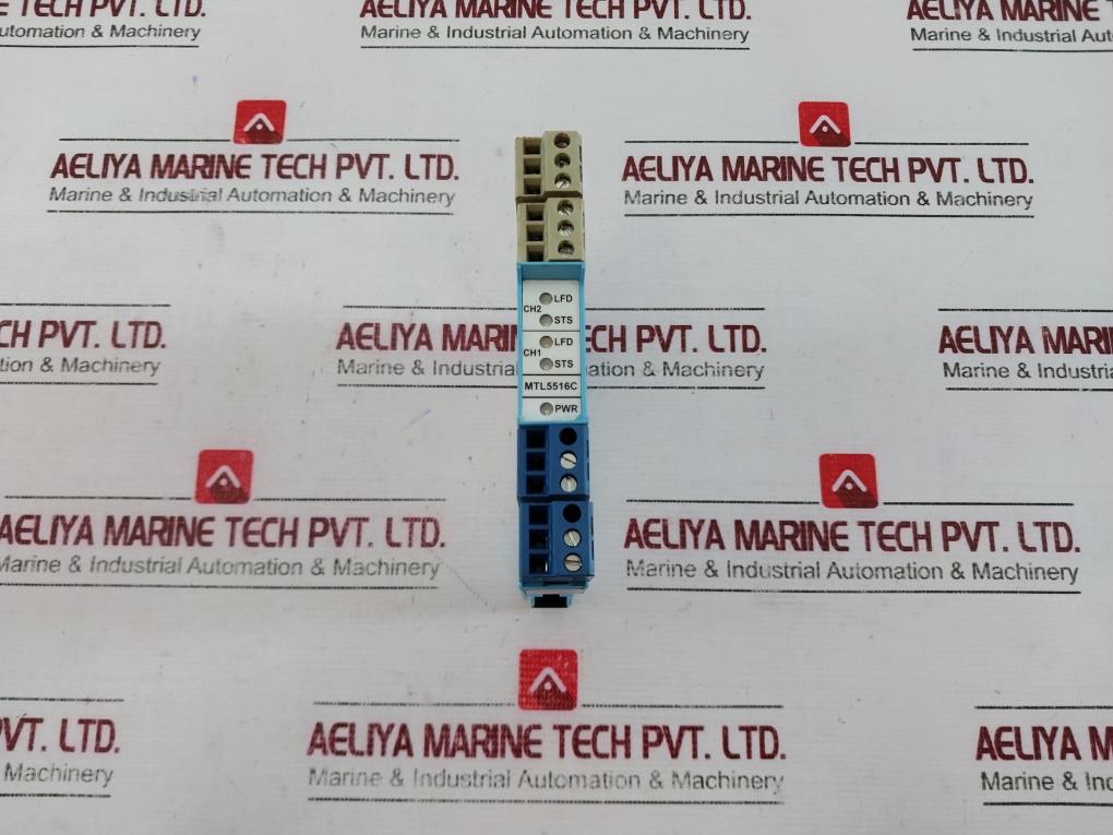 Eaton Mtl5516C 2 Ch Switch/Proximity Detector Interface 20-35Vdc