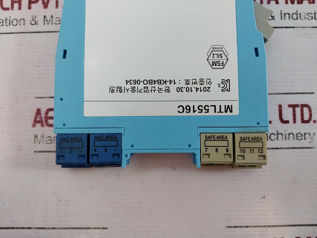 Eaton Mtl5516C 2 Ch Switch/Proximity Detector Interface 20-35Vdc