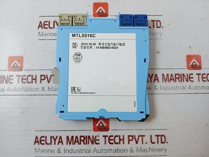 Eaton Mtl5516c Isolating Driver Proximity Detector Interface 20-35vdc