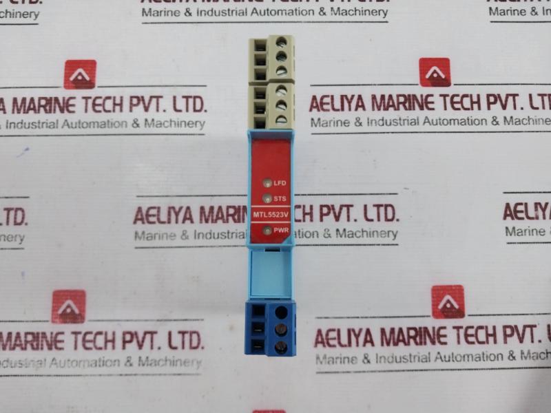 Eaton Mtl5523V Solenoid Alarm Driver With Line Fault Detection Alarm Mtl5500