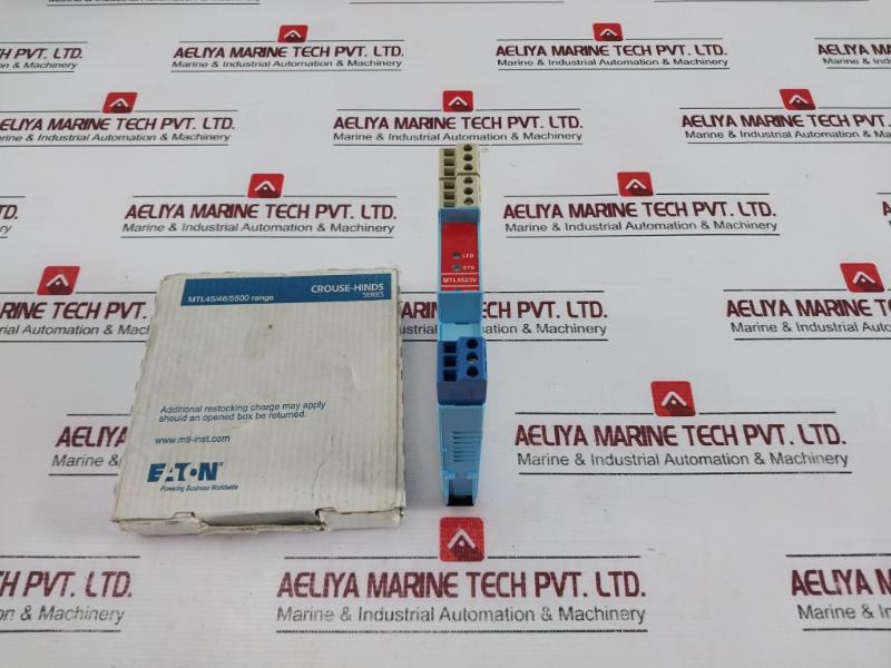 Eaton Mtl5523V Solenoid Alarm Driver With Line Fault Detection Alarm Mtl5500