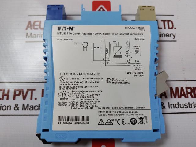 Current Repeater, 4/20ma, Passive Input For Smart Transmitters