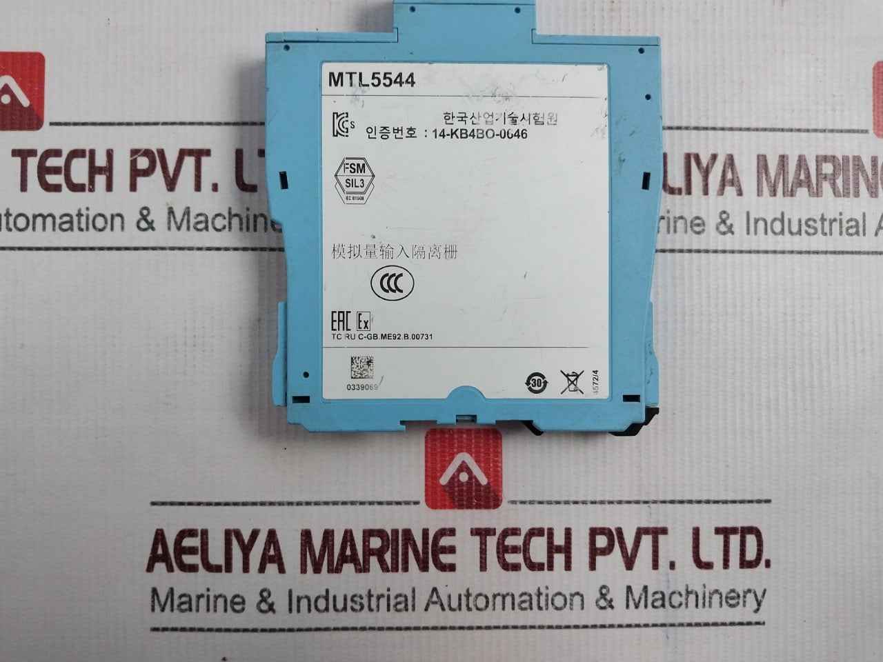 Eaton Mtl5544 2 Ch Repeater Power Supply 4/20Ma 20-35V Dc 2.4W Max