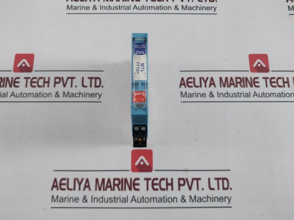 Eaton Mtl7715+ Shunt-diode Safety Barrier 15V 250V 150Ma