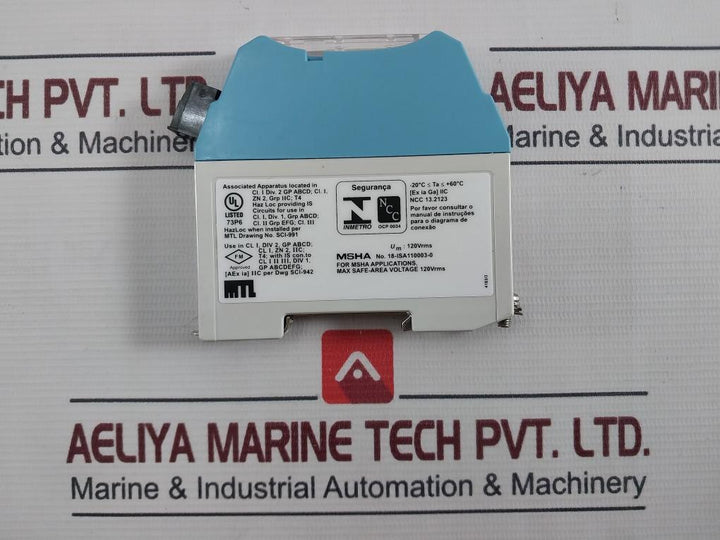 Eaton Mtl7715+ Shunt-diode Safety Barrier 15V 250V 150Ma