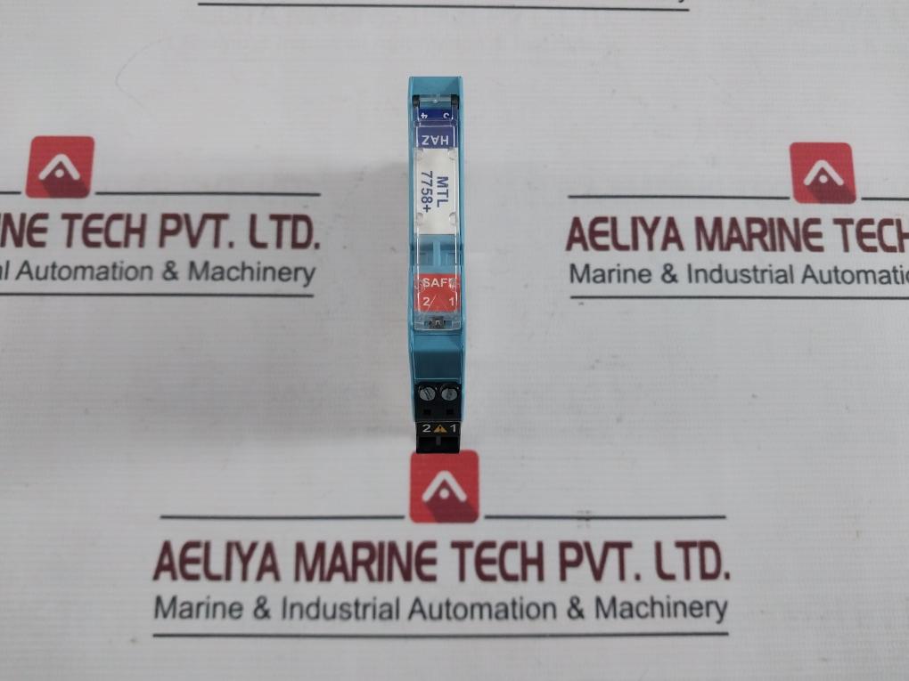 Eaton Mtl7758+ Shunt-diode Safety Barrier 750Ma 250V
