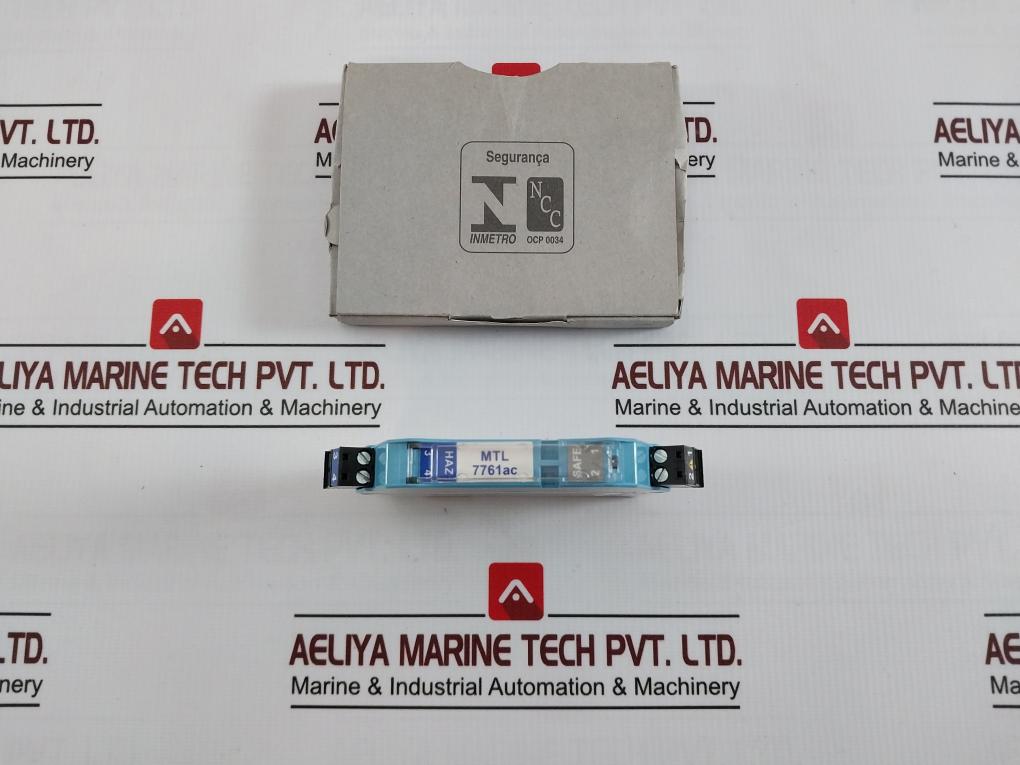 Eaton Mtl7761Ac Crouse-hinds Series Shunt-diode Safety Barrier 100 Ma 250V/120V