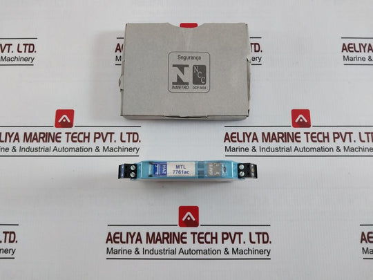 Eaton Mtl7761Ac Crouse-hinds Series Shunt-diode Safety Barrier 100 Ma 250V/120V