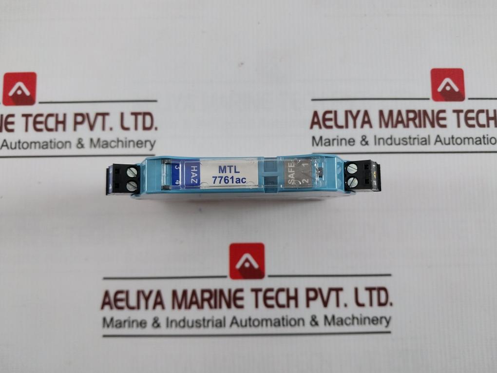 Eaton Mtl7761Ac Crouse-hinds Series Shunt-diode Safety Barrier 100 Ma 250V/120V