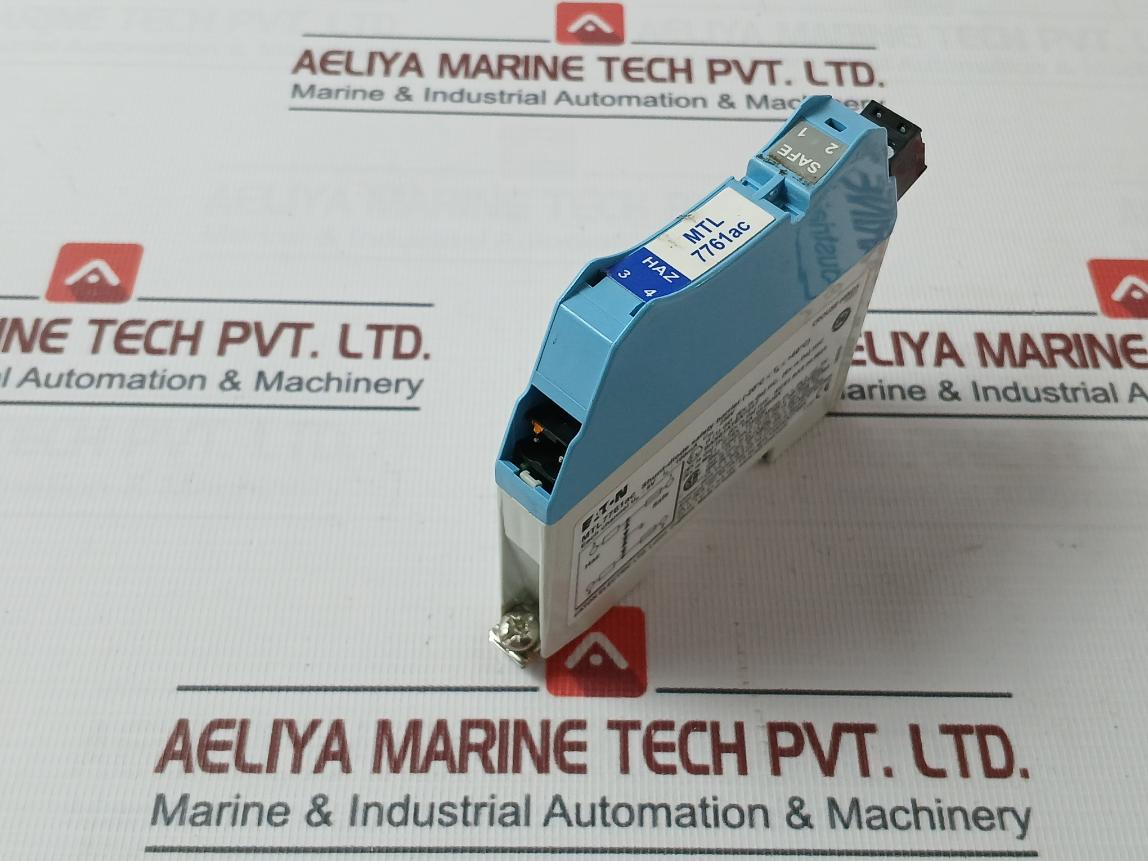 Eaton Mtl7761Ac Shunt-diode Safety Barrier 100Ma 250V