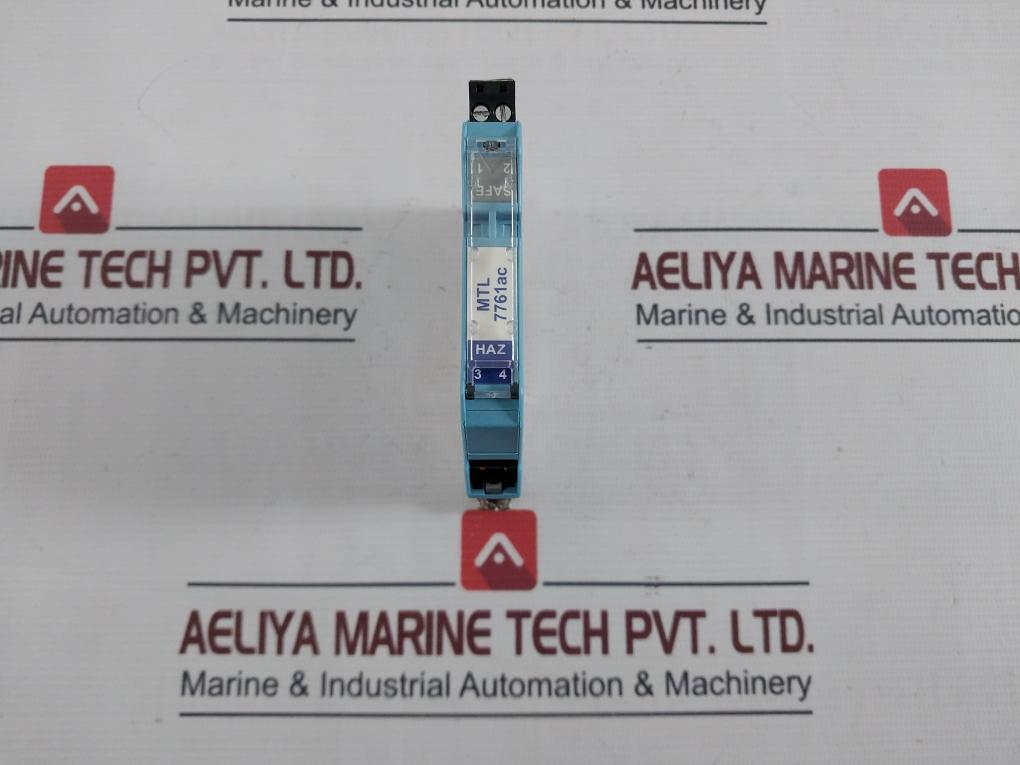 Eaton Mtl7761Ac Shunt-diode Safety Barrier 250V 100Ma 120Vrms