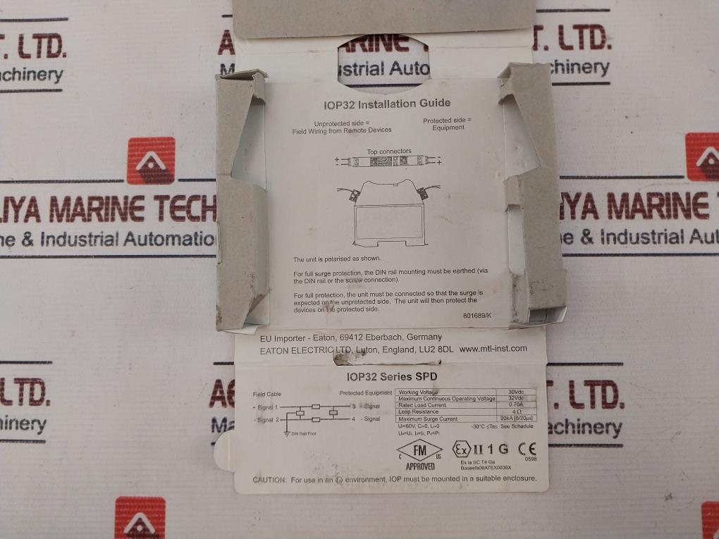 Eaton Mtl Iop32 Surge Protective Devices