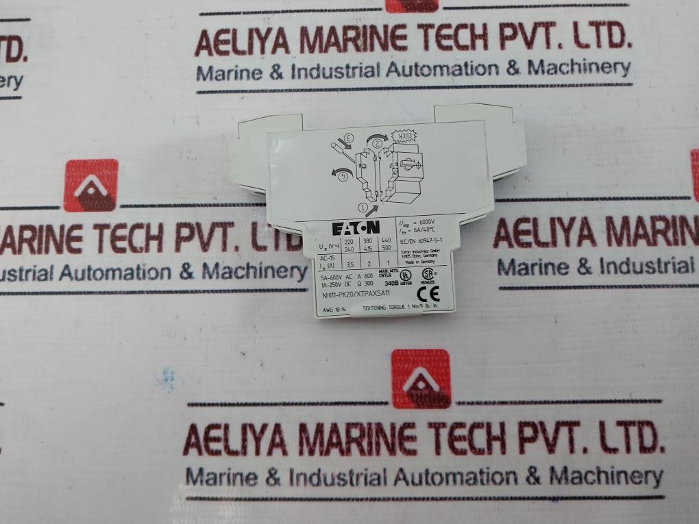 Eaton Nhi11-pkz0/Xtpaxsa11 Auxiliary Contact