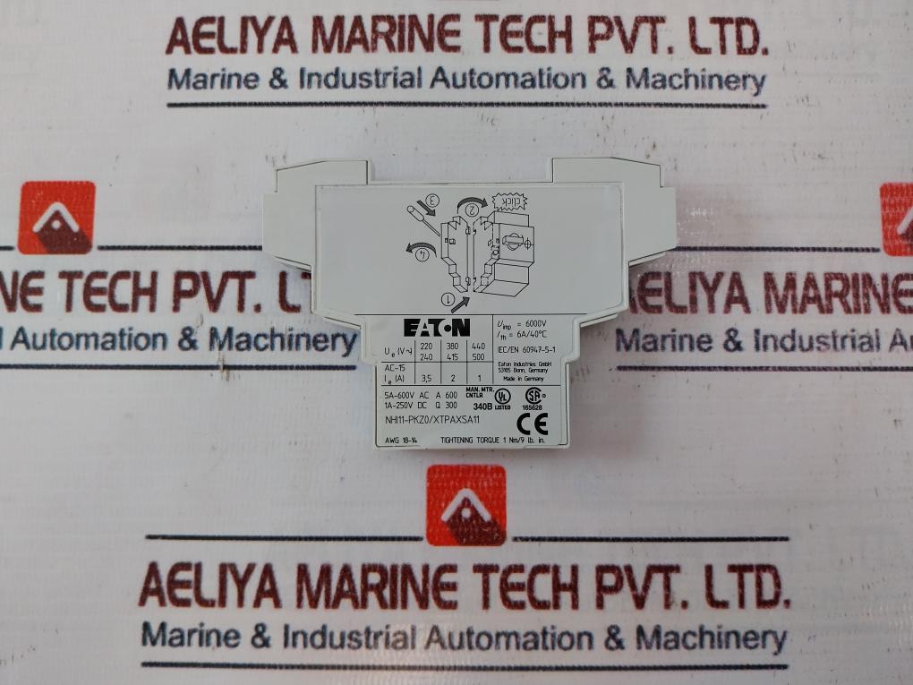 Eaton Nhi11-pkz0/Xtpaxsa11 Standard Auxiliary Contact Nhi11-pkz0