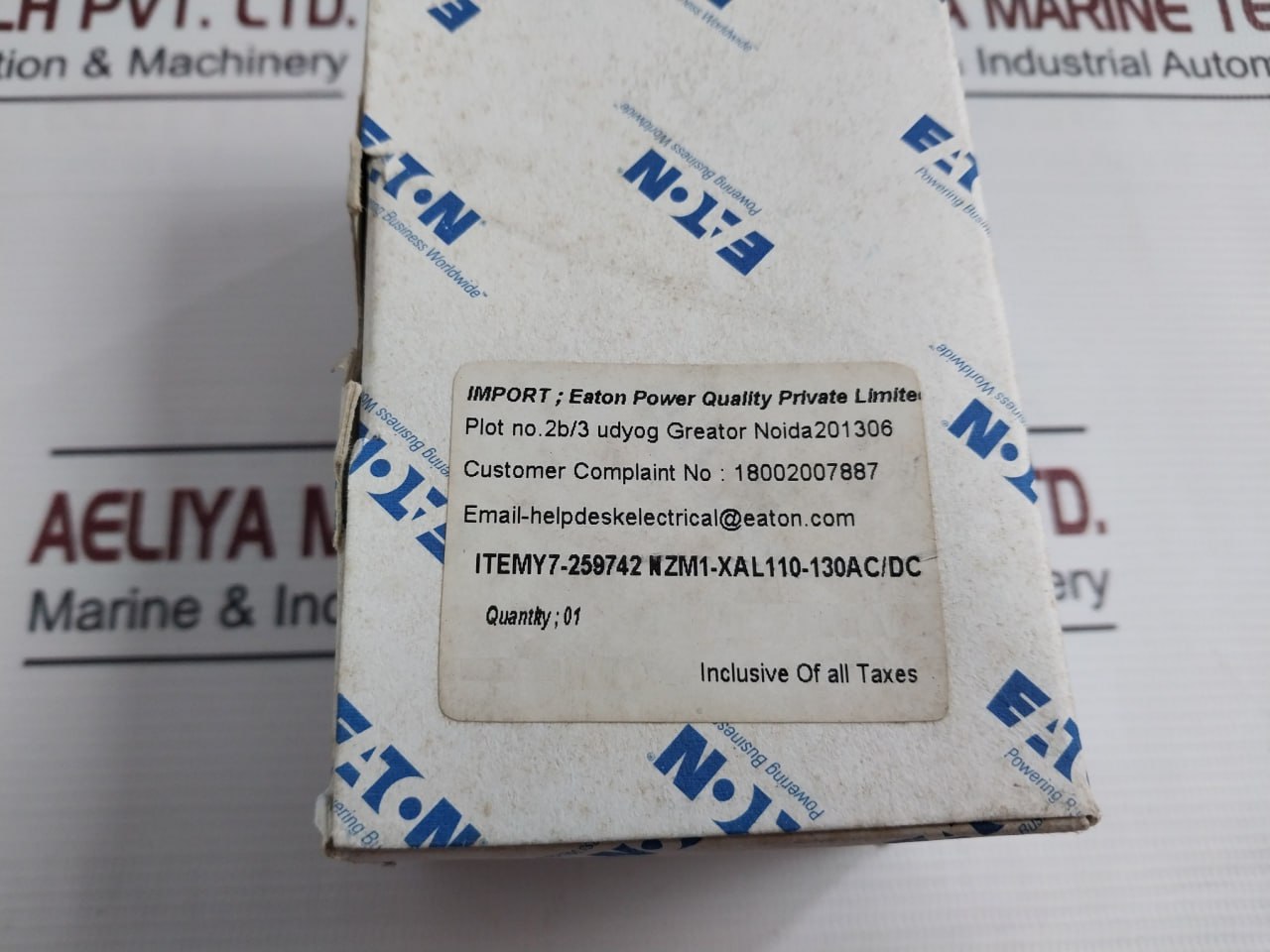 Eaton Nzm1-xal Moeller Series Shunt Release 110- 130V Ac/Dc 50/60Hz