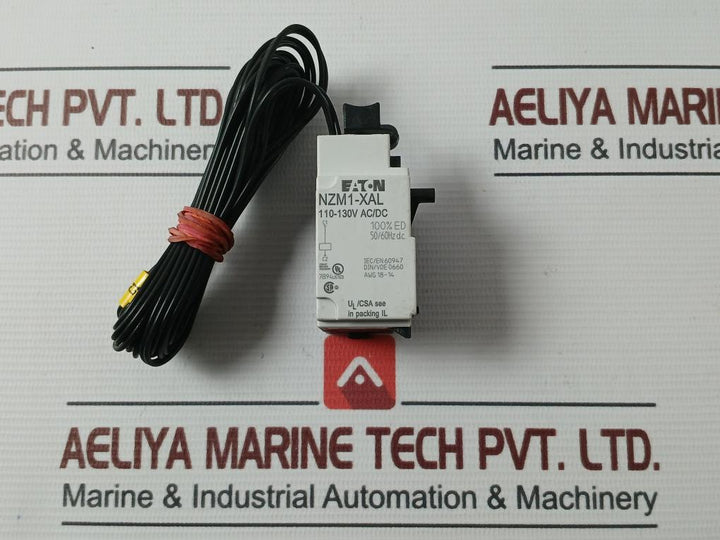 Eaton Nzm1-xal Shunt Release 110–130V Ac/Dc 50/60 Hz Awg 18–14