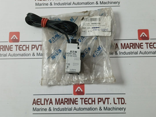 Eaton Nzm1-xal Shunt Release 110–130V Ac/Dc 50/60 Hz Awg 18–14