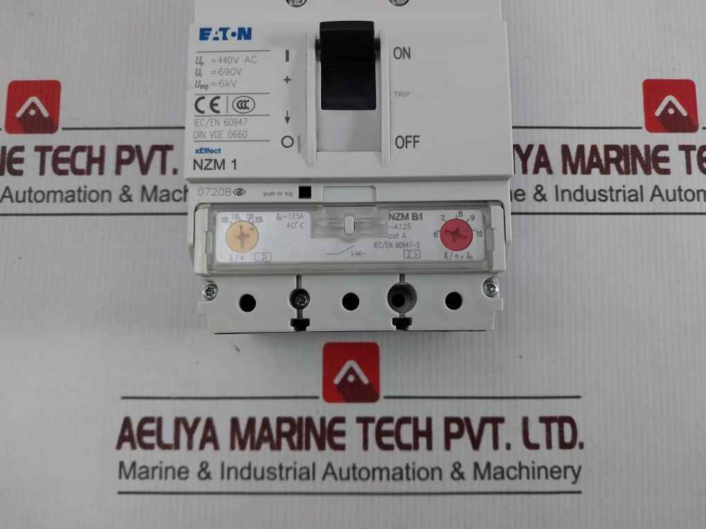 Eaton Nzm 1 Circuit Breaker Iec/En 60947-2 50/60Hz