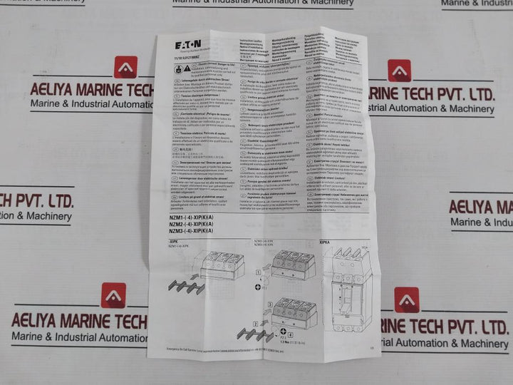 Eaton Nzm2-xipa Molded Case Circuit Breaker Accessory Box (1 Box= 3 Pcs)