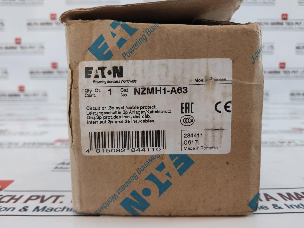 Eaton Nzm H1-a63 Circuit Breaker 690V 63A