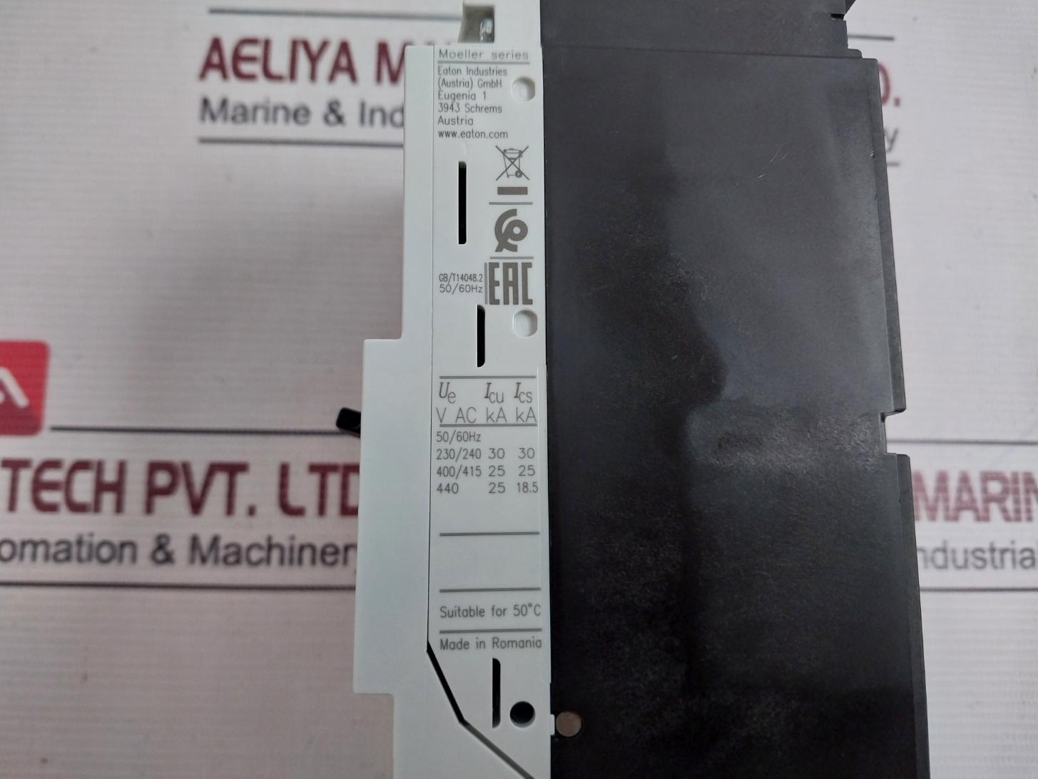 Eaton Nzmb1-a100 Moeller Series Molded Case Circuit Breaker 50/60Hz