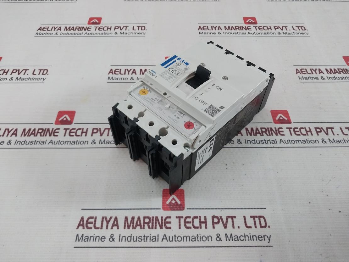 Eaton Nzmb1-a125-na Molded Case Circuit Breaker B600 Q300 300Vac 480Y/277Vac