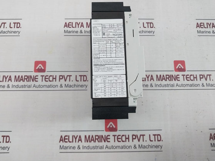 Eaton Nzmb1-a125-na Molded Case Circuit Breaker B600 Q300 300Vac 480Y/277Vac