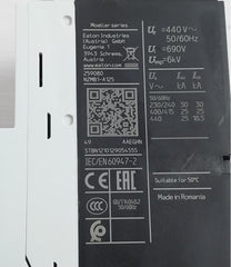 Eaton Nzmb1-a125 3-pole Moeller Series Molded Case Circuit Breaker