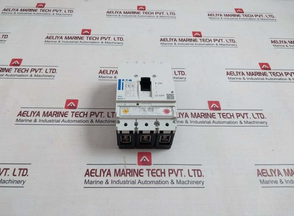 Eaton Nzmb1-a125 3-pole Moeller Series Molded Case Circuit Breaker