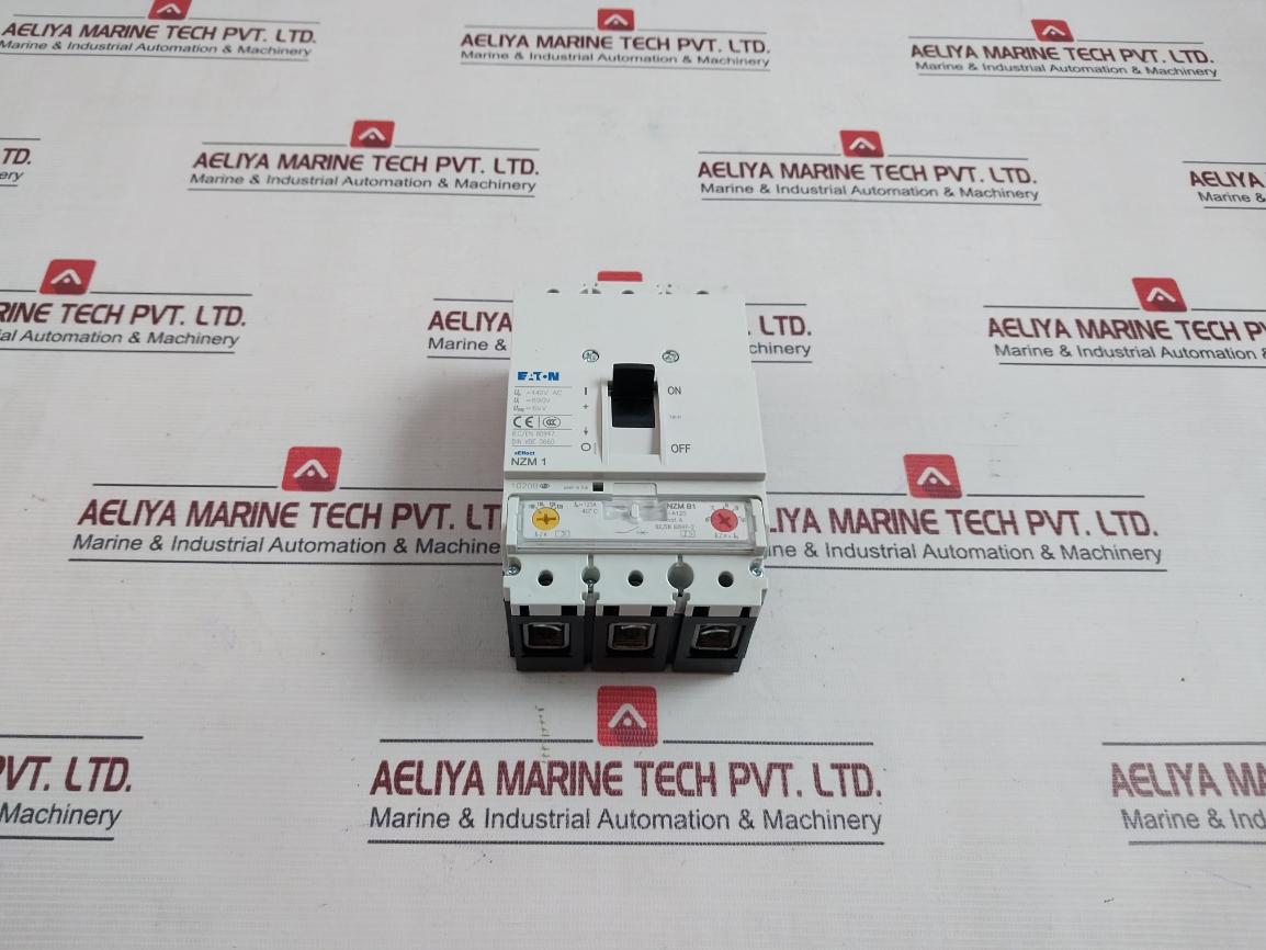 Eaton Nzmb1-a125 Molded Case Circuit Breaker 100-125 Ir/A