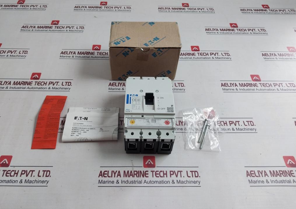 Eaton Nzmb1-a125 Molded Case Circuit Breaker 50/60Hz 50°C 1221B Il01203004Z