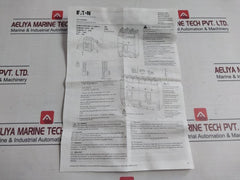 Eaton Nzmb1-a125 Molded Case Circuit Breaker 50/60Hz 50°C 1221B Il01203004Z
