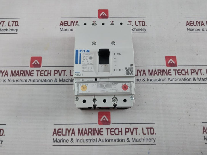 Eaton Nzmb1-a125 Molded Case Circuit Breaker Iec/En60947-2 125A 50C
