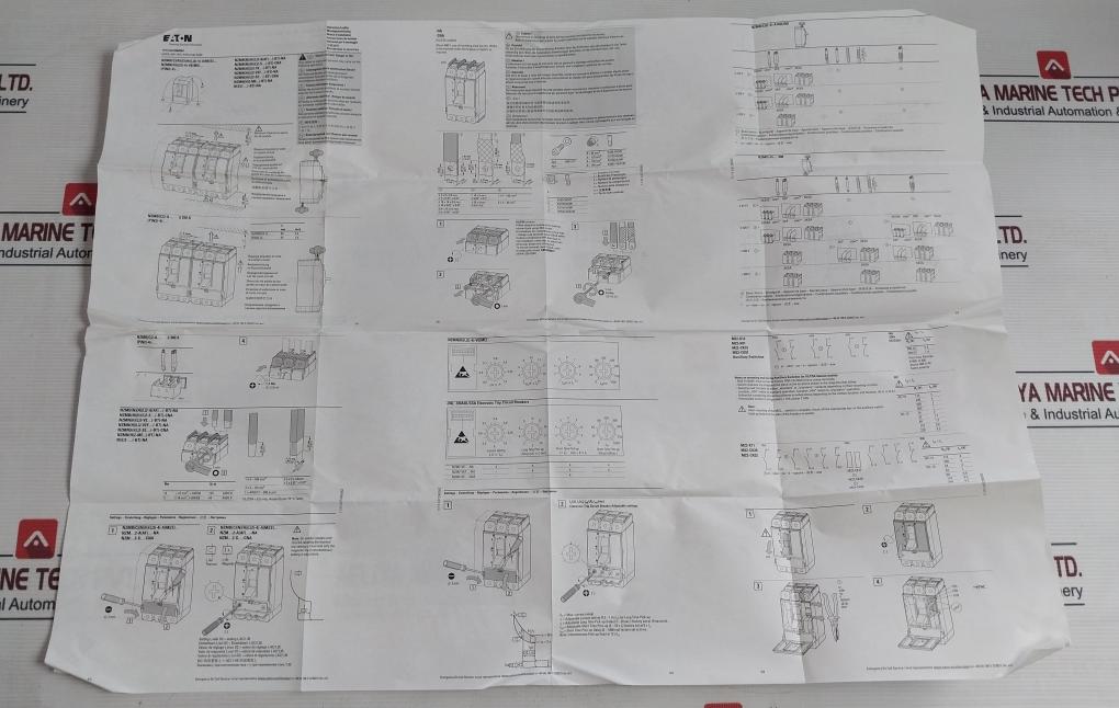Eaton Nzmb2-a160-na Molded Case Circuit Breaker 3Pole 160A Gb/T14048.2 5A 600V