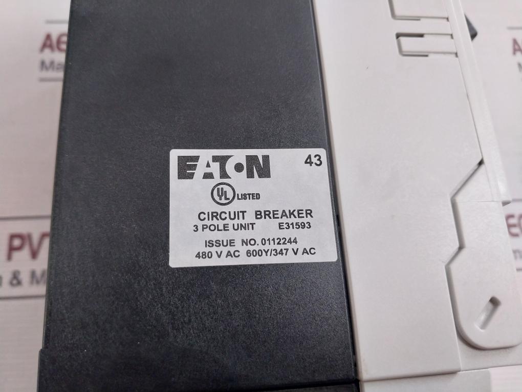 Eaton Nzmb2-a160-na Molded Case Circuit Breaker 3Pole 160A Gb/T14048.2 5A 600V