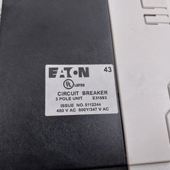 Eaton Nzmb2-a160-na Molded Case Circuit Breaker 3Pole 160A Gb/T14048.2 5A 600V