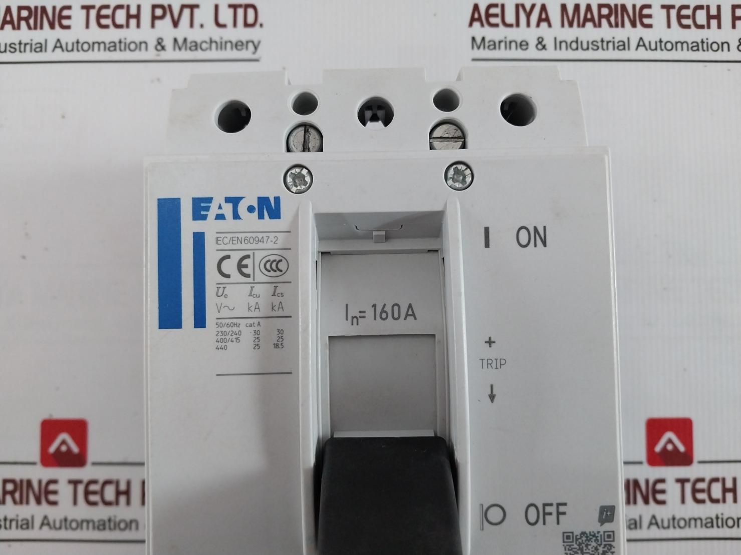 Eaton Nzmb2-a160 Complete Molded Case Circuit Breaker 50/60Hz 125-160A Ir/A